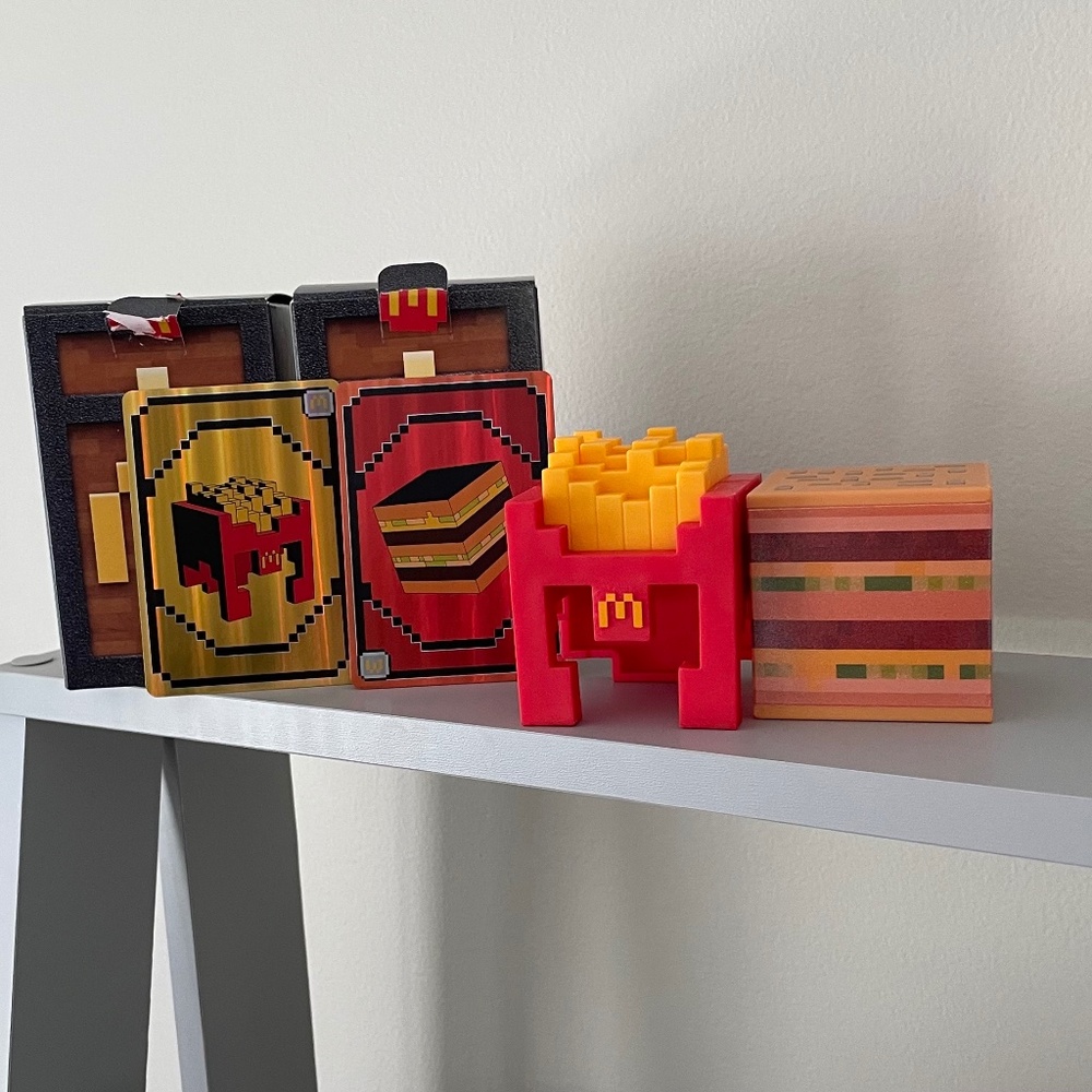 McDonalds Minecraft Toys